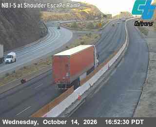 I-5 at Truck Escape Ramp (Shoulder)