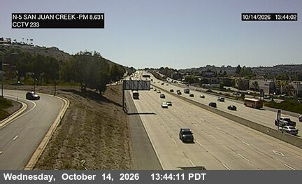 I-5 at Valle Road On (San Juan Creek)