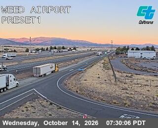 I-5 at Weed Airport