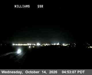 I-5 at Williams SB