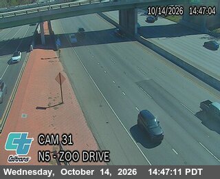 I-5 at Zoo Drive