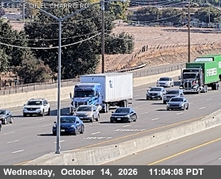 I-580 east of El Charro Road