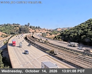 I-580 at Just east of CASTRO VALLEY BL