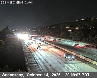 I-580 at Just East of Grand Avenue