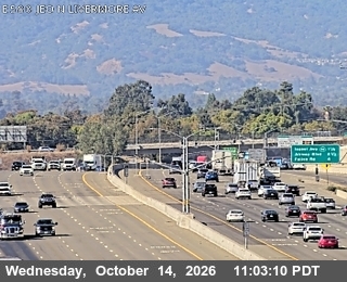I-580 at Just East of N Livermore Av