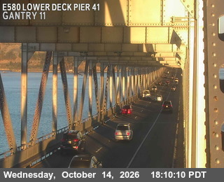 I-580 at Lower Deck Pier 41
