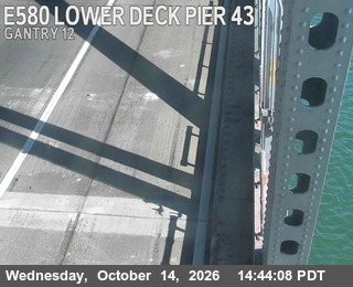 I-580 at Lower Deck Pier 43