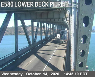 I-580 at Lower Deck Pier 46