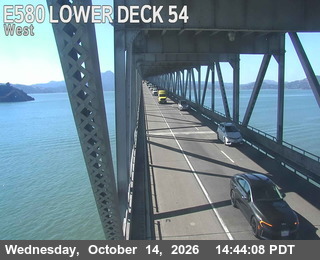I-580 at Lower Deck Pier 54