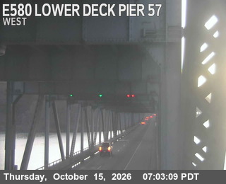 I-580 at Lower Deck Pier 57
