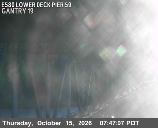 I-580 at Lower Deck Pier 59