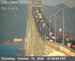 I-580 at Lower Deck Pier 77