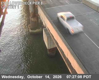 I-580 at Lower Deck Pier 8