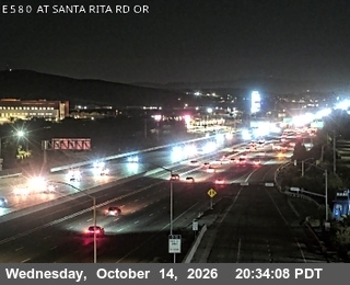 I-580 at Santa Rita Rd Or