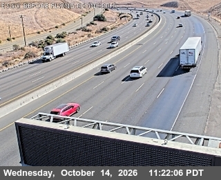 I-580 west of Flynn Road