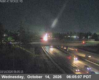 I-680 at Just North of Mckee Road