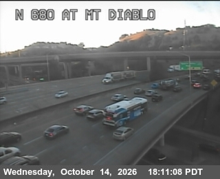 I-680 at Mt Diablo Bl