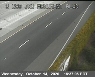 I-680 north of Monument Blvd