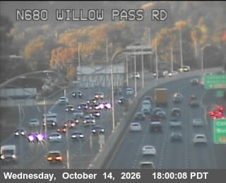 I-680 at WILLOW PASS RD on-s-diag