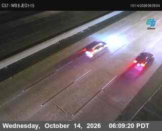 I-8 at Just East of I-15