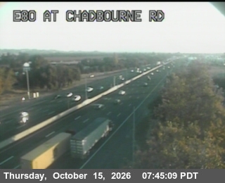 I-80 at At Chadbourne Rd