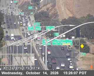 I-80 before Pinole Valley Road