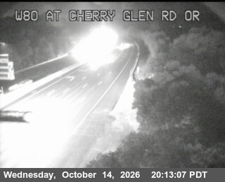 I-80 at Cherry Glen Rd Or