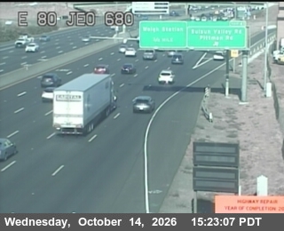 I-80 east of I-680