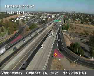 I-80 at Enterprise EB 1