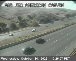 I-80 at EOF AMERICAN CANYON Rd