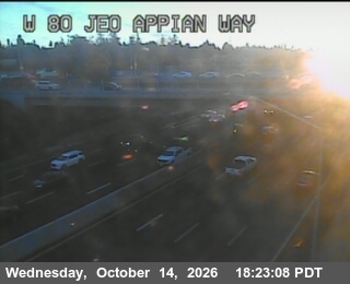 I-80 at Just East of Appian Way