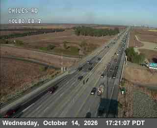 I-80 at Just east of Chiles Rd EB 2