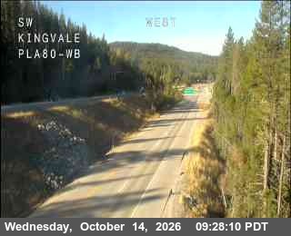 I-80 at Kingvale WB