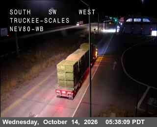 I-80 at Truckee Scales