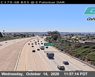 I-805 at East Palomar DAR