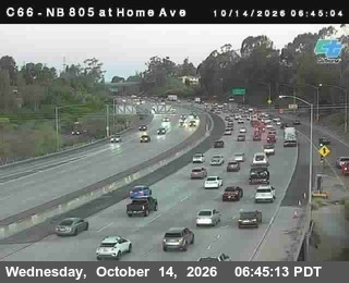 I-805 at Home Avenue (On Ramp)