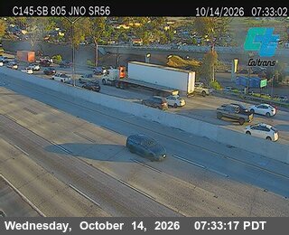 I-805 at Just North of SR-54