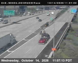 I-805 at Just south of SR-56 Bypass