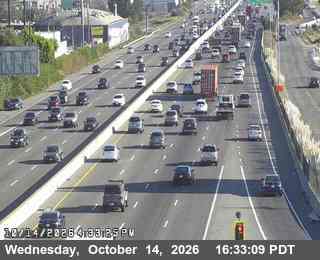 I-880 at Just south of HIGH ST
