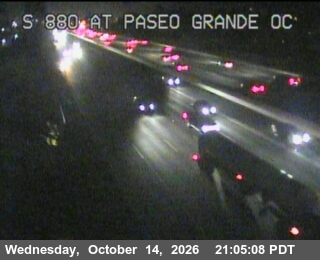 I-880 at Paseo Grande Overcross
