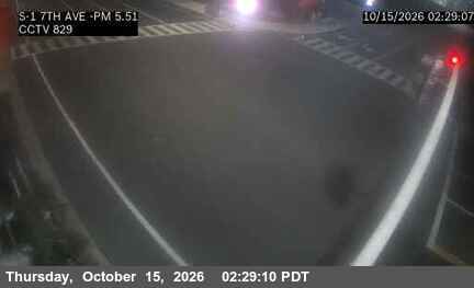 SR-1 at SB PCH at 7th Ave