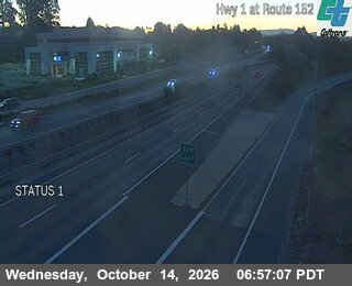 SR-1 at SR-152 Southbound Exit