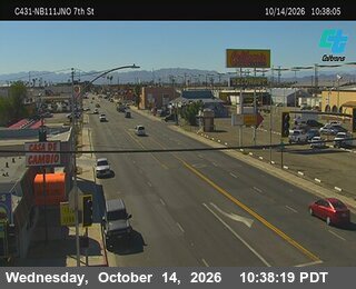 SR-111 at Just north of 7th St.