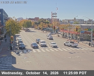 SR-123 at 40th Street - Looking North