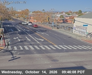 SR-123 at 40th Street - Looking West