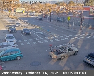 SR-123 at Ashby Avenue - Looking South