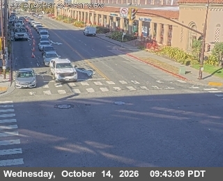 SR-123 at Ashby Avenue - Looking West