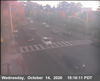 SR-123 at Buchanan Street - Looking South