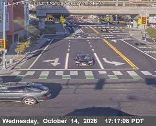 SR-123 at Cutting Blvd - Looking East
