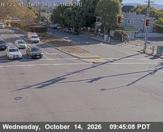 SR-123 at STANFORD AV Looking North